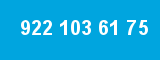 922 103 61 75
